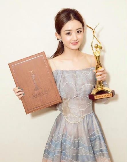 赵丽颖二度荣获金鹰视后，演技与实力的再次闪耀